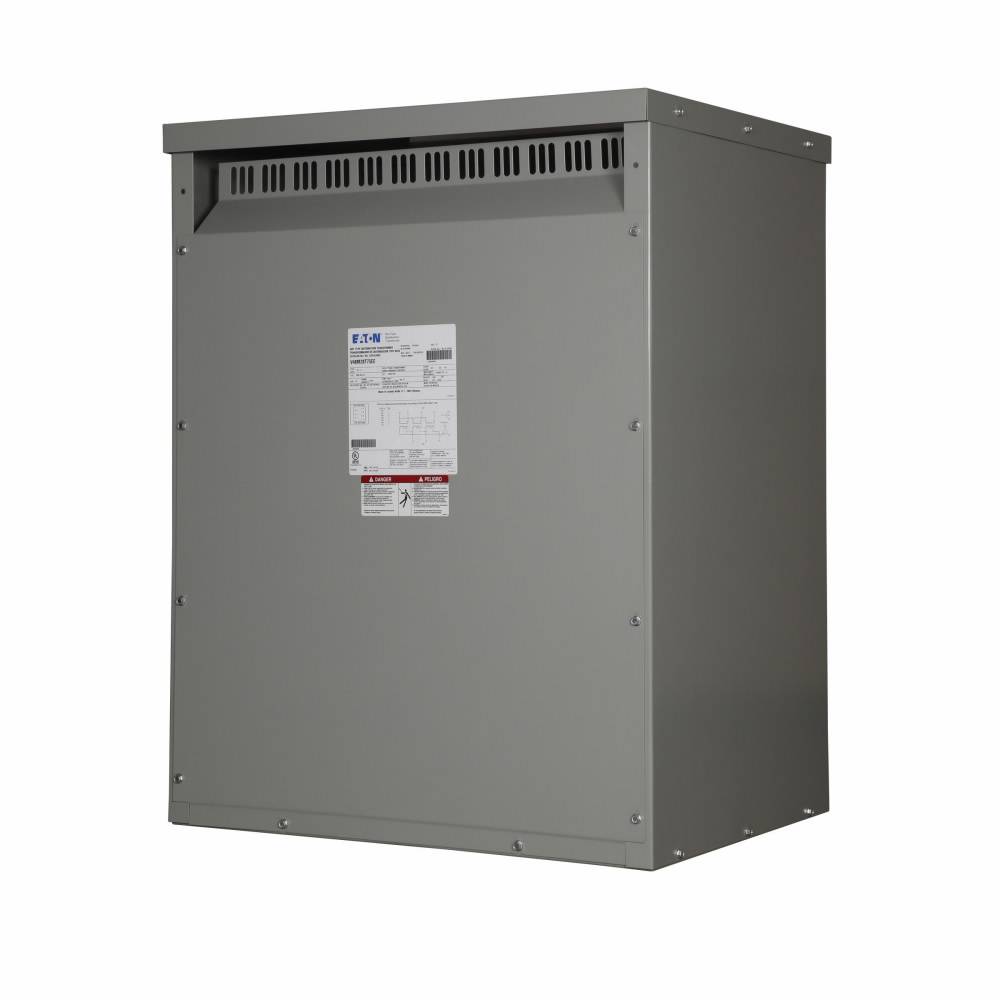 EATON GD11E79CUF Type KT-20 Energy Efficient Non-Linear Ventilated Transformer, 480 Delta V Primary, 480Y/277 V Secondary, 11 kVA Power Rating, 60 Hz, 3 ph
