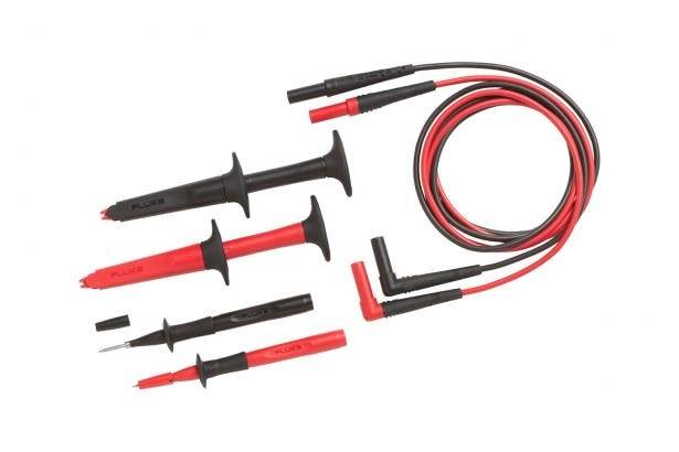 Fluke® SureGrip™ TL220 All-In-One Industrial Test Lead Set, 6 Pieces, For Use With Electrical Tester