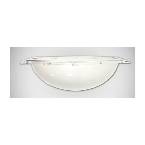 DuroSite® LBXLENP Diffused Low Bay Replacement Dome Lens, Domed Shape, LED Lamp, For Use With Industrial Low Bay Fixture, Polycarbonate