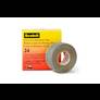 3M™ 24-1x15FT Premium-Grade Electrical Shielding Tape, 15 ft L x 1 in W, 16 mil THK, Copper, Rubber Resin Adhesive, Copper Mesh Backing, Silver