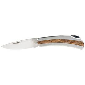 Klein® 44034 1-Blade Compact Lightweight Pocket Knife, Stainless Steel Drop Point Blade, 3 in L Blade, Lock Back Opening