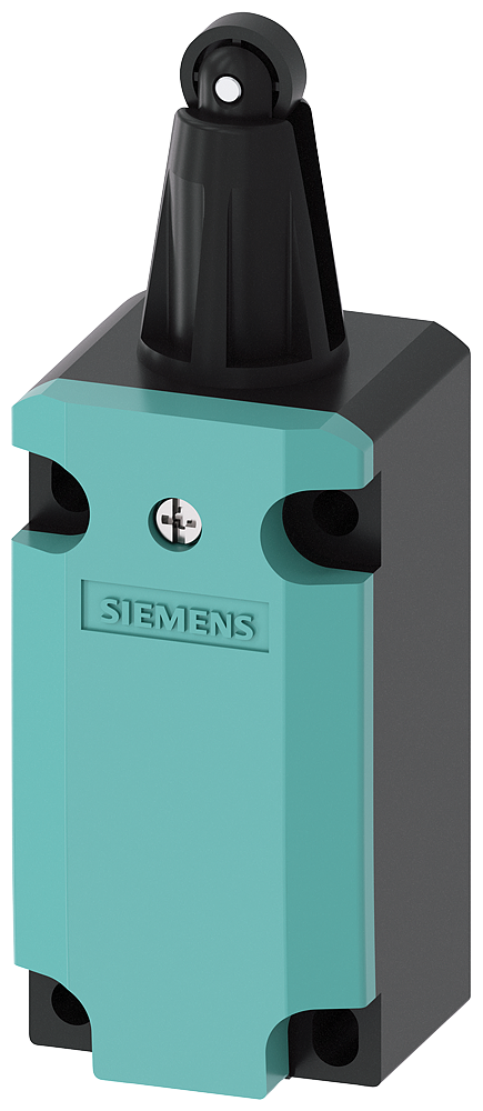 Siemens 3SE51320BD05 Mechanical Position Limit Switch, 400 VAC, 6 A, Roller Plunger Actuator, 1NC-1NO Contact