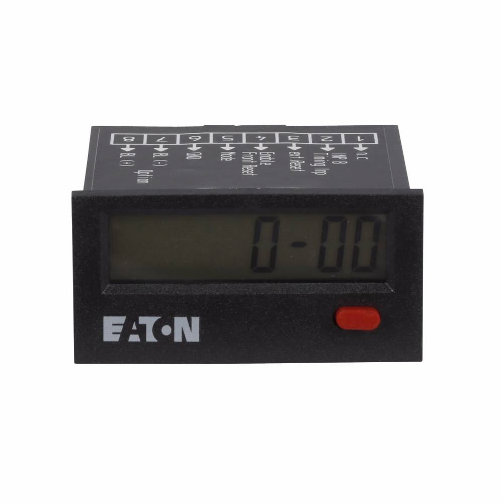 EATON E5-224-C0440 Hour/Minute Model Electronic Timer, 0 to 99999.9 hr Setting, 10 to 260 VAC/VDC