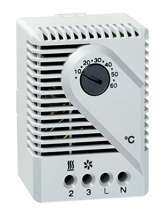 Hoffman THERM26C MCLA Thermostat Controller, 5 to 60 deg C Control, 1NO-1NC Action, Import