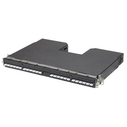 Panduit® PViQ™ PVQ-FMTMTP-ZX OM3 MTP Multimode Fiber Optic Tray, 12.46 ...