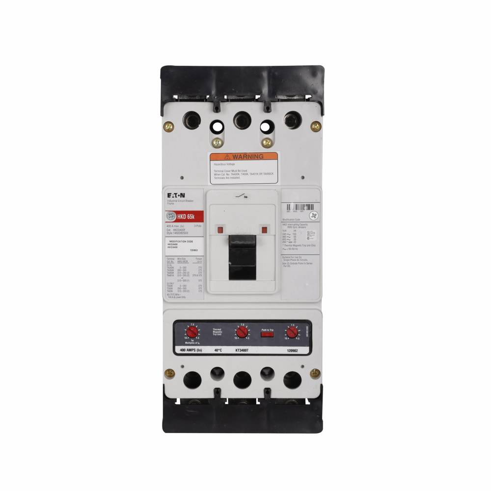 かとうかつし EATON HKD3125 C Series Type HKD Molded Case Circuit Breaker