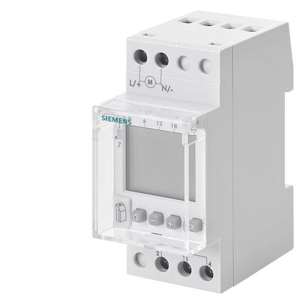 Siemens 7LF45212 1-Channel Profi-Digital Weekly Time Switch, 16 A 2 mW, 24 V V Coil