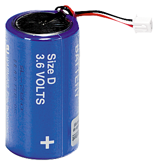 Siemens 6ES76231AE015AA0 SIMATIC HMI Lithium Battery With C7-621/623/624/626 Adapter and Connector, 3.6 VDC Nominal, 1.6 Ah Nominal