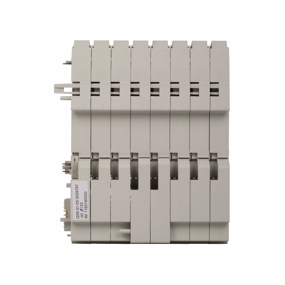 EATON XN-B4S-SBBC 4-Level Connection Block Plug-In I/O Base Module, Screw Wire Clamp, For Use With XN-16DI-24VDC-P Digital Input Module