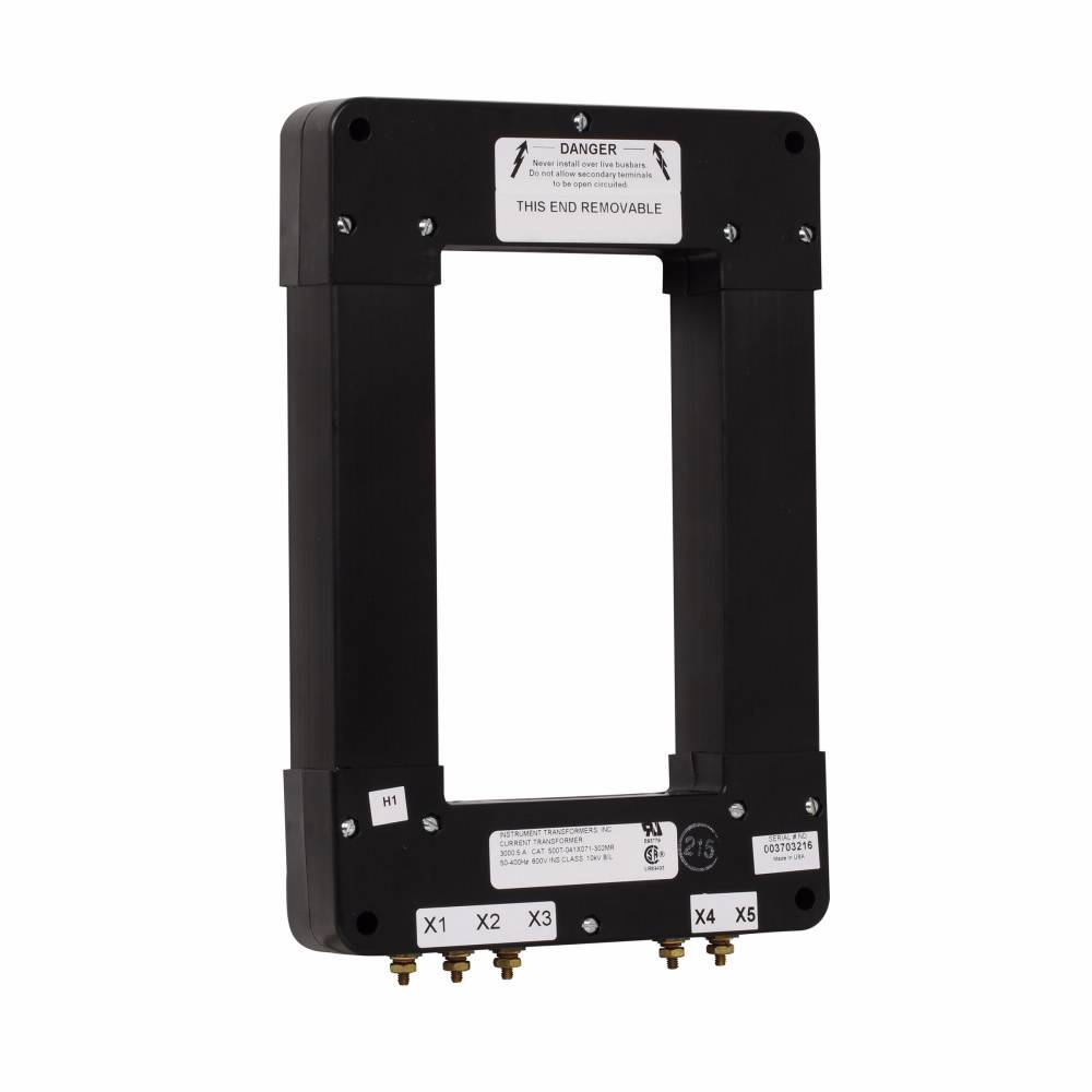 EATON TX2 Multi-Tap Split Core Current Transformer, 3000 A Primary, 5 A ...