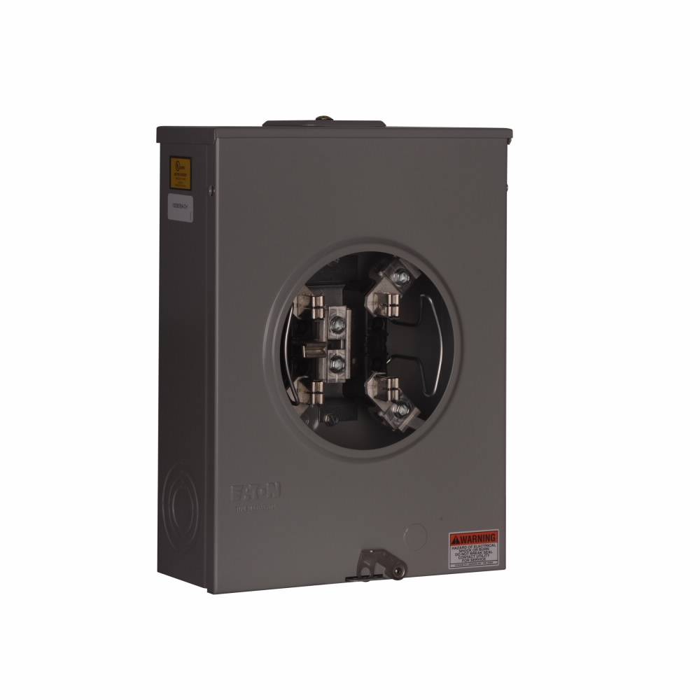 EATON 1003878ACH 1-Position 3-Wire Horn Bypass Triplex Meter Socket ...