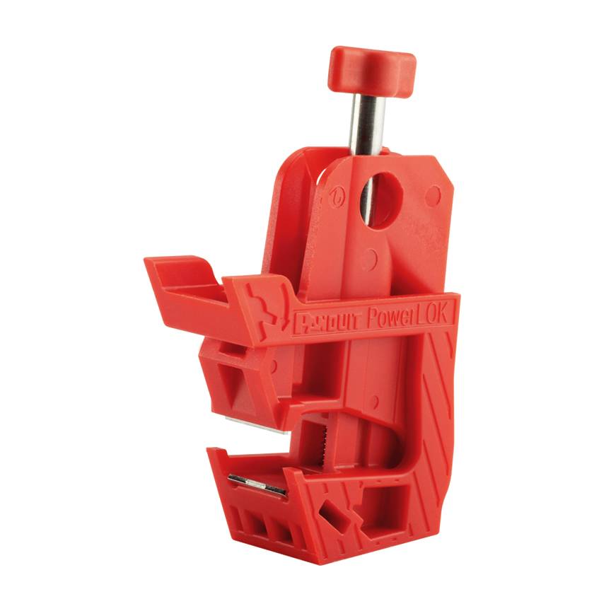 Panduit® PowerLOK™ PSL-PCBNT-V No-Tool Circuit Breaker Lockout, For Use ...