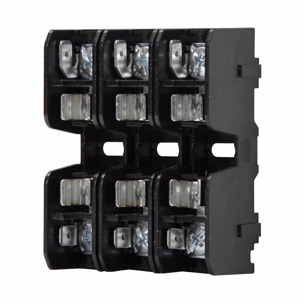 Edison BMM603-3PQ Modular Midget Fuse Block, 600 VAC, 30 A, 18 to 10 ...