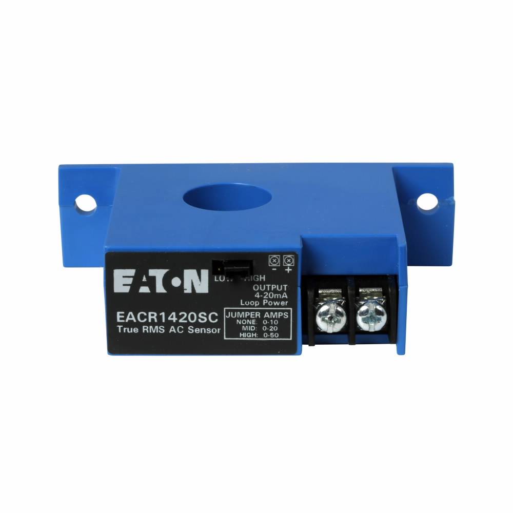 EATON EACR1420SC Top Terminal Current Sensor, 600 ms Response, 24 VDC