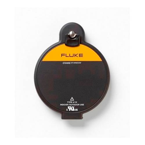 Fluke® ClirVu® FLUKE-CV400 CV Series Infrared Window With Hand Turn Door Latch, 4 in Crystal Insert, 0.9 in THK Window