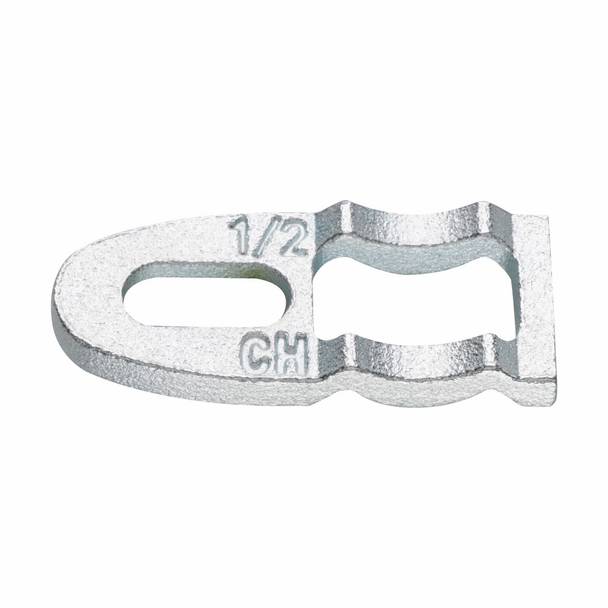 EATON Crouse-Hinds CB2 Clampback/Spacer, 3/4 in, For Use With EMT/IMC/Rigid Conduit, Malleable Iron, Zinc Plated