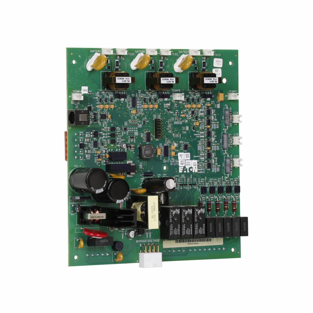 EATON 3-3110-021B Control Board, For Use With S611 Soft Starter, PROFIBUS, DeviceNet and Modbus Communication Adapter, 414 A, Frame F