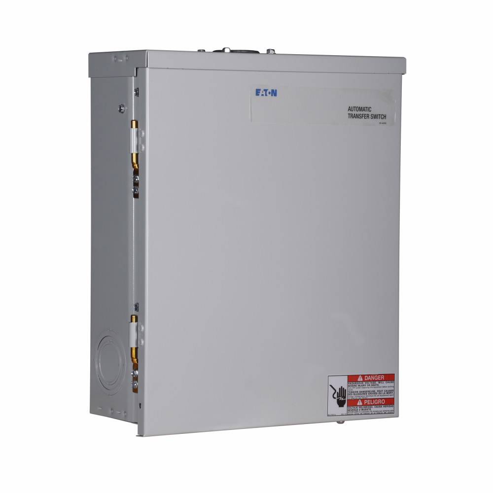 EATON EGSU200ACA Automatic Transfer Switch, 120/240 VAC, 200 A, 16/20/22 kW Power Rating, 1 Phases, NEMA 3R Enclosure