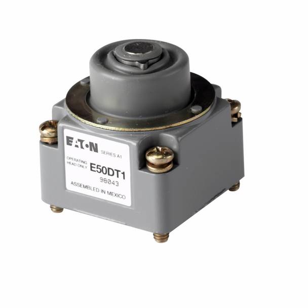 EATON E50DT1 Heavy Duty Plug-In Side Pushbutton Limit Switch Body, For Use With E50 Series Heavy Duty Plug-In Limit Switch, NEMA 1/3/3S/4/4X/6/6P/13/IP67 Enclosure