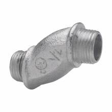 Crouse-Hinds 303 Threaded NPSM Offset Conduit Nipple, 1-1/4 in, For Use With Rigid and IMC Conduits, Malleable Iron, Zinc Plated