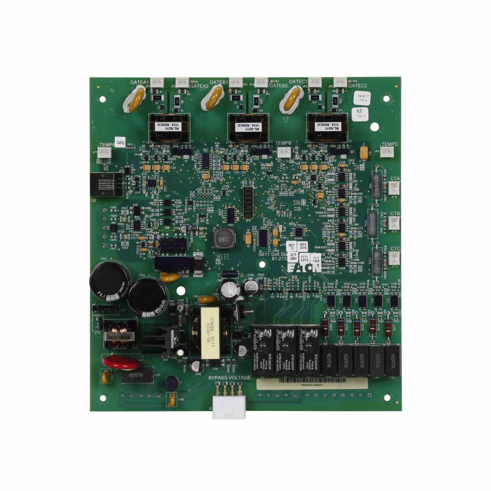 EATON 3-3110-009B Control Board, For Use With S611 Soft Starter, PROFIBUS, DeviceNet and Modbus Communication Adapter, 125 A, Frame B