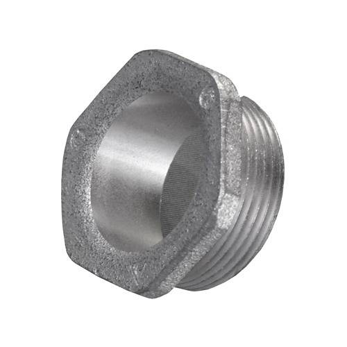 Appleton® CN200 Bushed Conduit Nipple, 2 in, For Use With IMC/Rigid Conduit, Malleable Iron, Zinc Plated