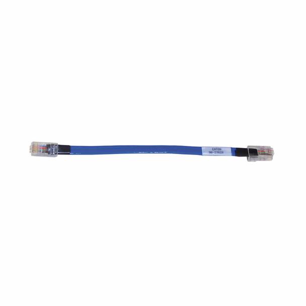 EATON D77E-QPIP100 RJ12 Communication Cable, For Use With C441 Series Remote Displays and C441 Series Overload Relays, 39.4 in L