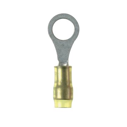 Panduit® Pan-Term™ PN22-6R-M Type PN-R Loose Piece Ring Terminal, 22 ...