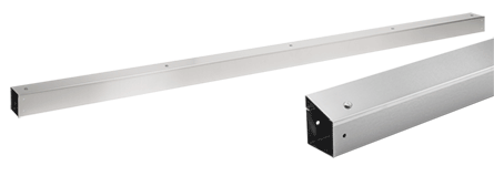 Hoffman Clean Tray® CT22P120SS F23 Straight Section Perforated Cable Tray, 120 in L x 2 in W, 304 Stainless Steel