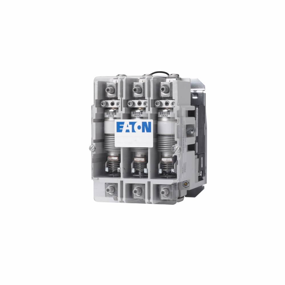 EATON V201K4CJ Non-Reversing Vacuum Contactor, 110/120 VAC V Coil, 135 A, 1NC Contact, 3 Poles
