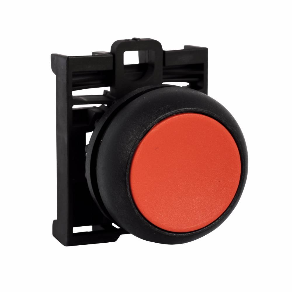 EATON RMQ-Titan® M22S-D-R Modular Non-Illuminated Pushbutton Operator, 22.5 mm, Red