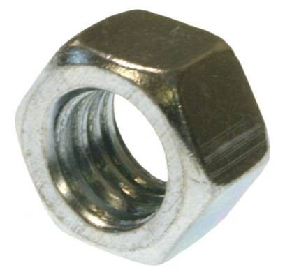 Metallics JSN12 Hexagon Nut, #10-24, Stainless Steel, 18-8 Material Grade, Right Hand Thread