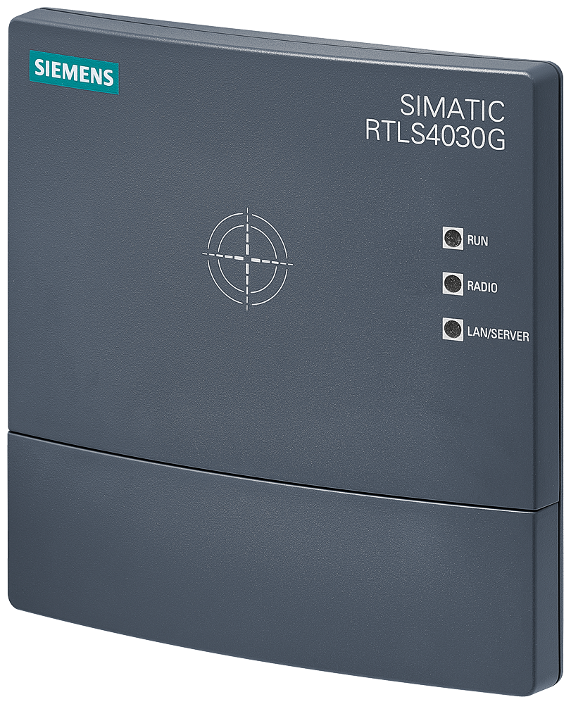 Siemens SIMATIC 6GT27015DB03 RTLS Gateway, IEEE 802.15.4, TCP/IP Protocol, 2400 to 2480 MHz, Ethernet Interface