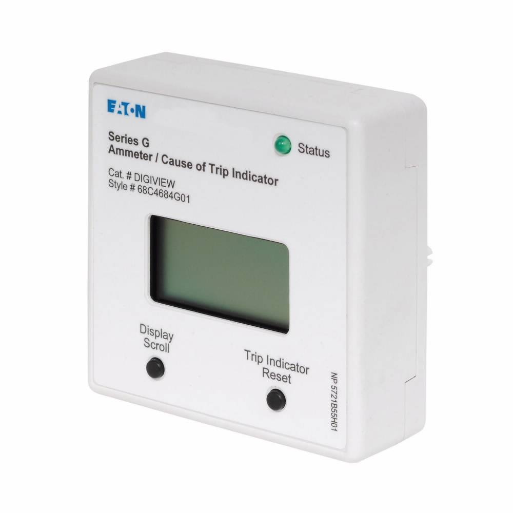 EATON DIGIVIEW Breaker Mount Ammeter Module With 1/4-20 Thread, For Use ...