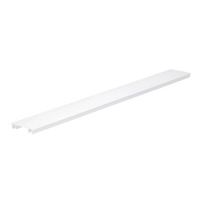 Panduit® HC1.5WH6 Type HC Hinged Lead Free Wiring Duct Cover, 6 ft L x 1.89 in W x 0.44 in H, PVC, White