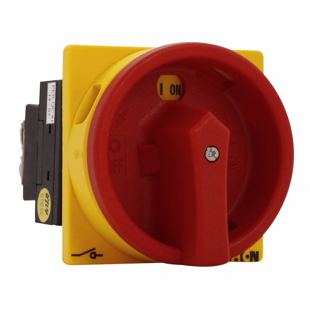 EATON T0-1-15511/E ON-OFF Button Spring Return Control Switch, 690 VAC ...