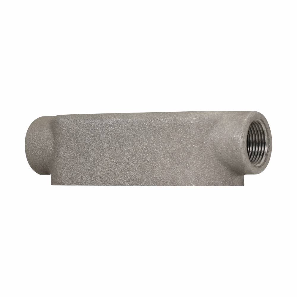 Crouse-Hinds Condulet® C49 Type-C Conduit Outlet Body, 1-1/4 in Hub, Mark 9 Form, Copper-Free Aluminum, Natural