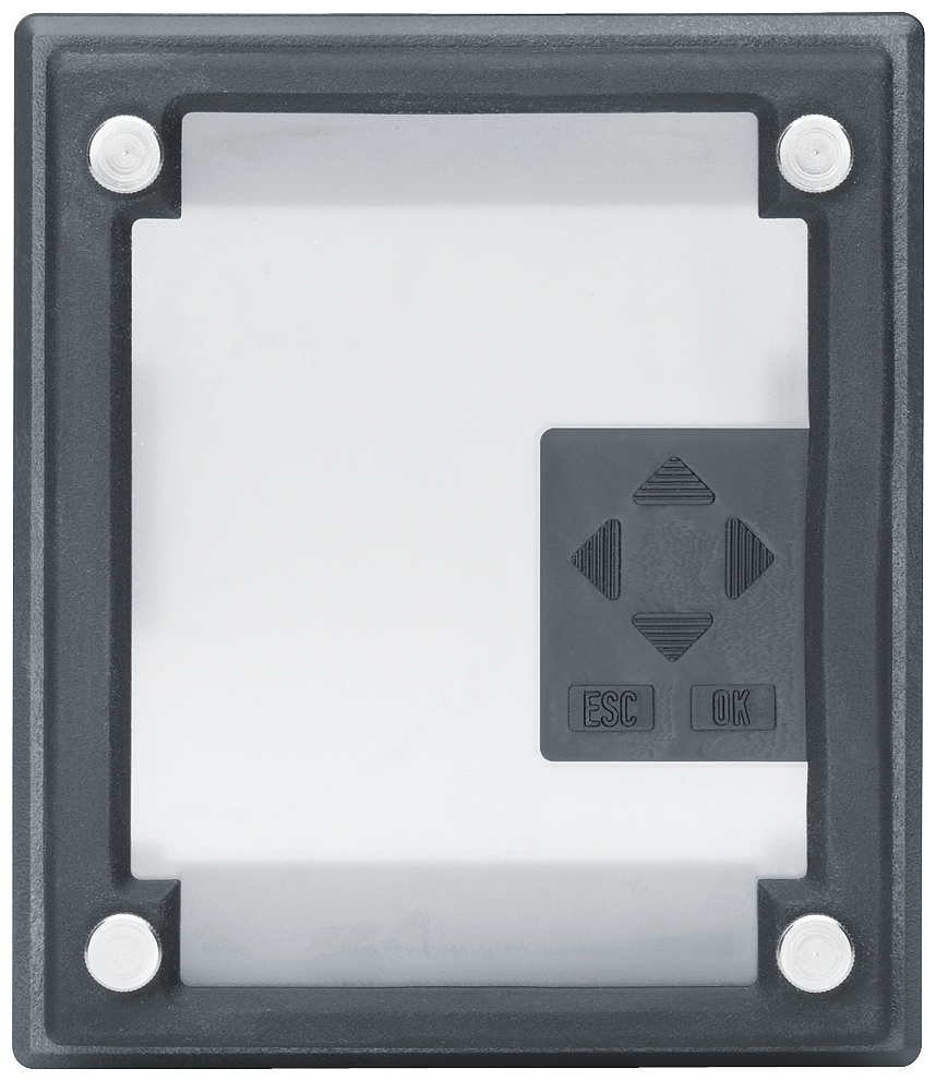 Siemens 6AG10571AA000AA3 Front Panel 4PU Mounting Kit w/ Key, For Use w/ LOGO + Siplus Extreme Module