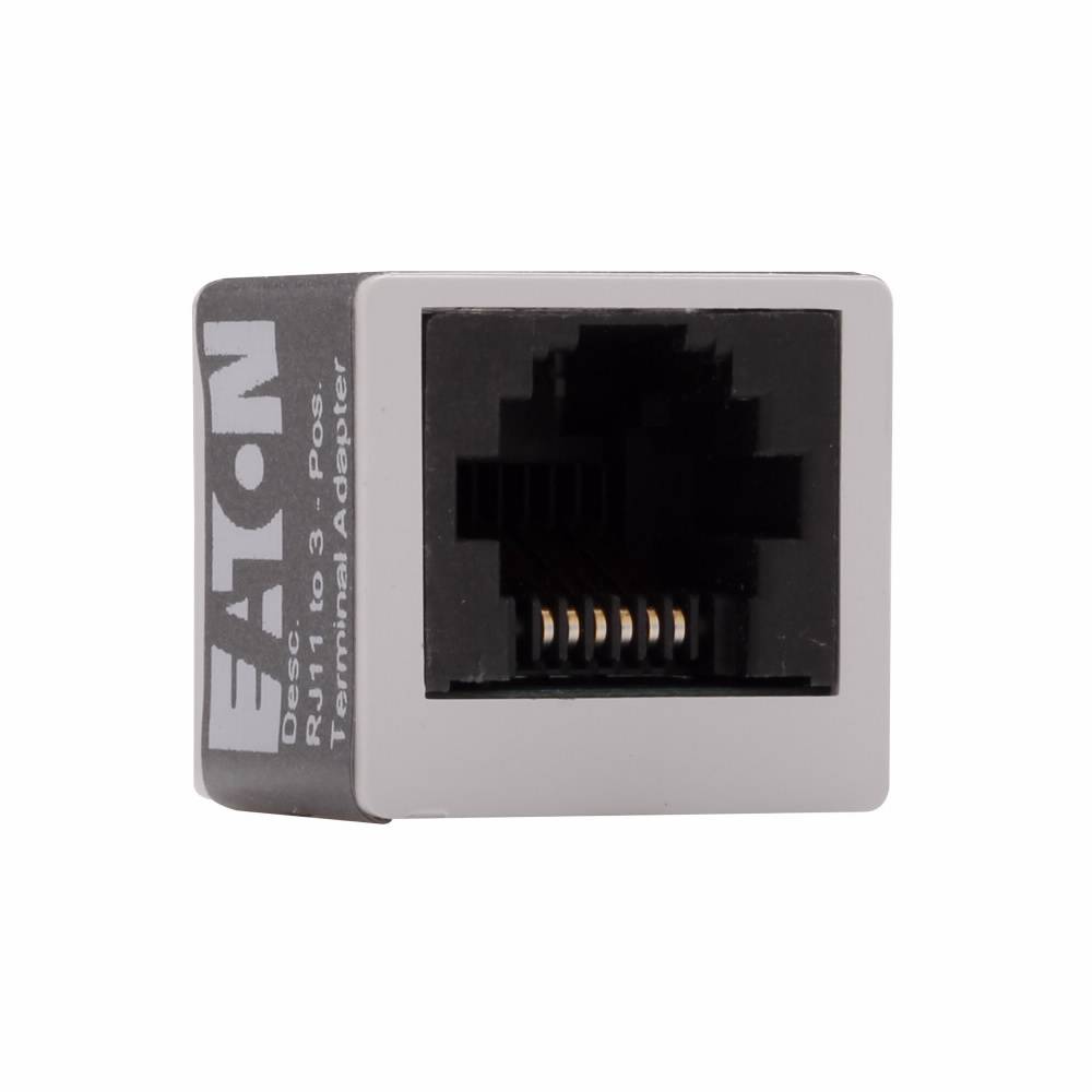 EATON S811+QCPA RJ11 to 3-Position Terminal Adapter, For Use With S801 ...