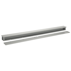 Hoffman A121260RT F40PT Wiring Trough, 60 in L x 12 in W x 12 in H, Slip-On Removable Cover, Steel
