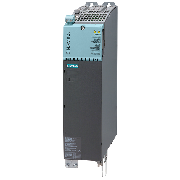 Siemens 6SL31301TE220AA0 SINAMICS S120 3-Phase Basic Line Module, 380 to 480 VAC Input, 600 VDC Output, 100 A Input