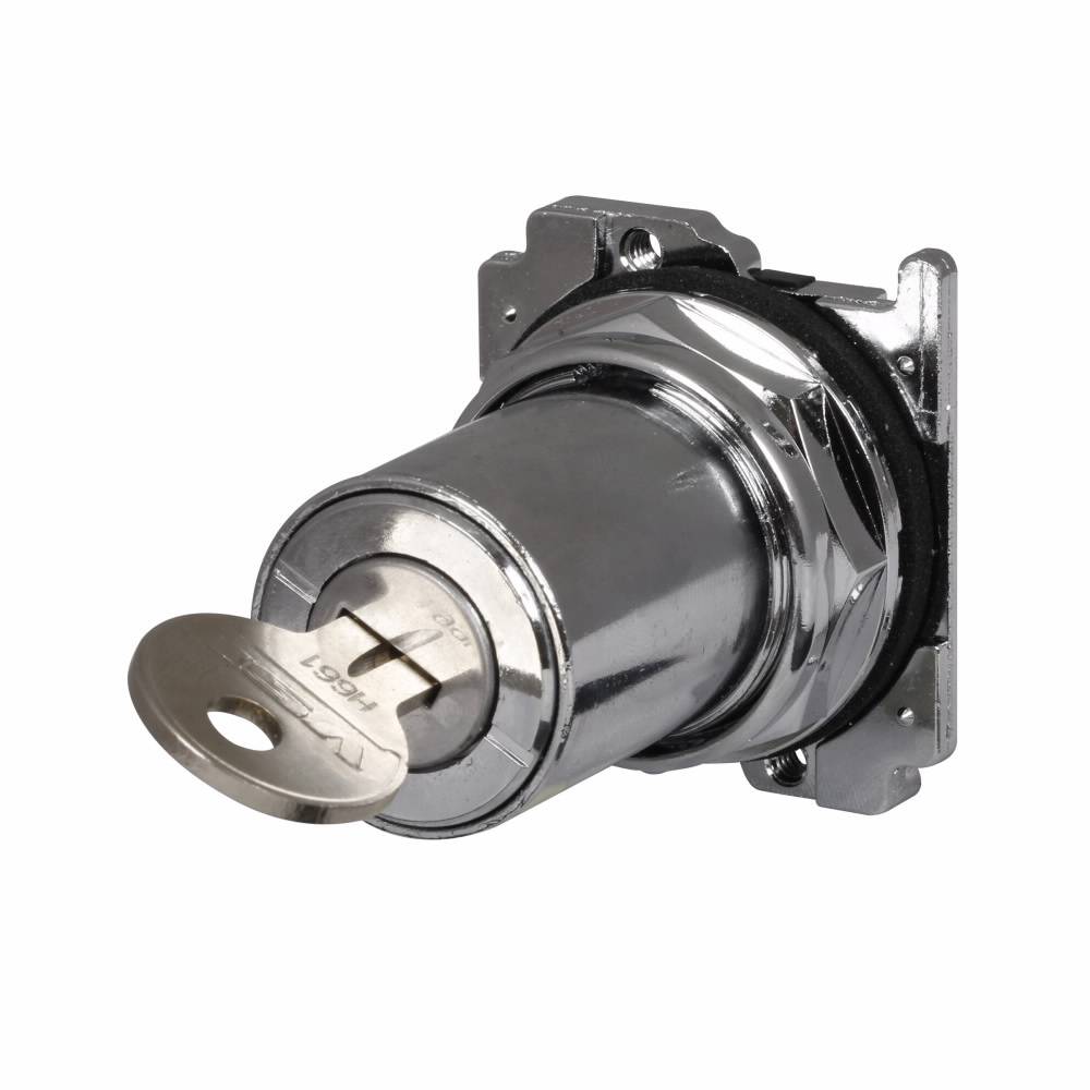 EATON 10250T16111 Heavy Duty Oil/Watertight Non-Illuminated Selector Switch Operator With Cam Code 1, 30.5 mm, 2 Positions