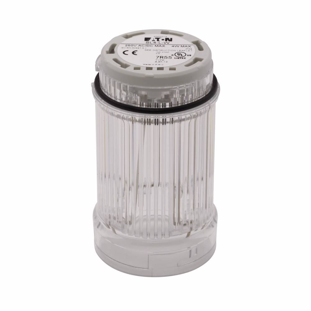 EATON SL4-BL230-W Light Module With LED, 230/240 VAC, 40 mm Dia, White
