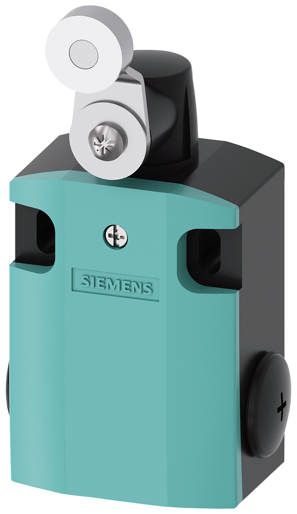 Siemens 3SE51220LH02 Mechanical Position Limit Switch, Right/Left Adjustable Rotary/Twist Lever Actuator, 1NO-2NC Contact