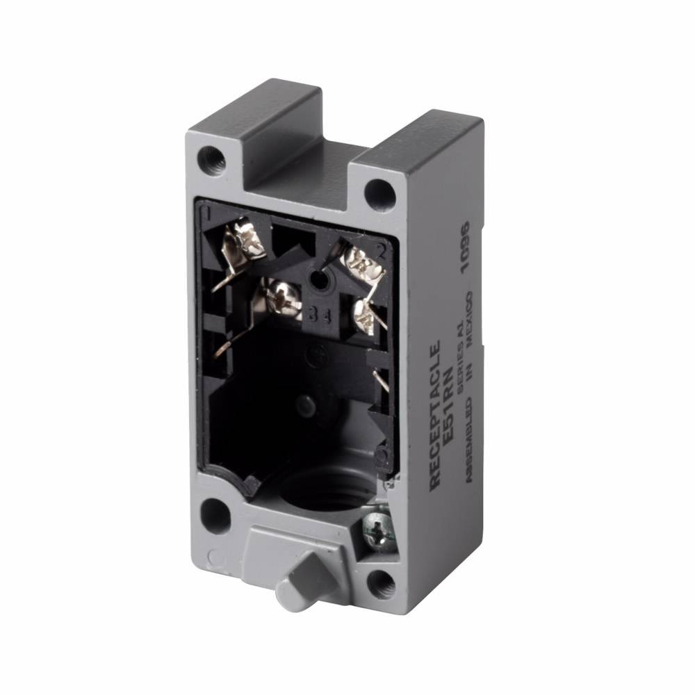 EATON E51RN Sensor Receptacle, Inductive Proximity Photoelectric Sensor, 10 to 30 VDC, 4-Wire Wiring