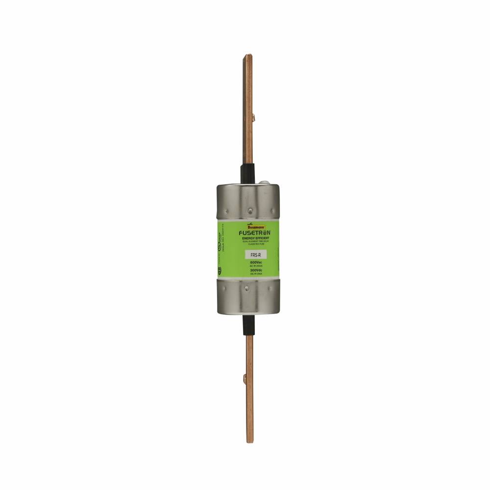 Bussmann Fusetron™ FRS-R-110 Current Limiting Renewable Time Delay Fuse, 110 A, 600 VAC/300 VDC, 200 kA Interrupt, RK5 Class, Cartridge Body