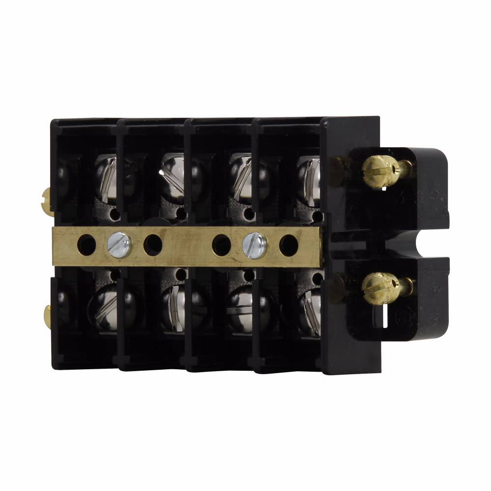 Bussmann KUXSC4-WPT Short Block Shorting Strap and Screw Terminal Block ...