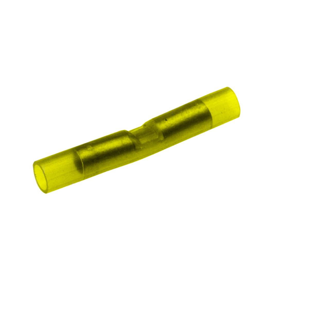 BURNDY® INSULINK™ SN10 Type SN Splice Connector, 12 to 10 AWG Conductor, 1.64 in L, Butted Barrel, Copper, Yellow