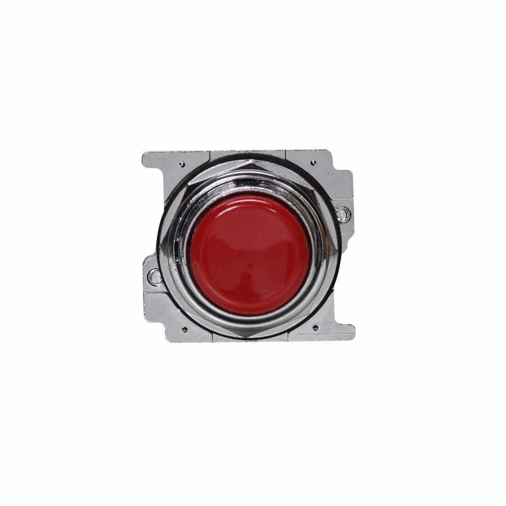 EATON 10250T31R Assembled Heavy Duty Oil/Watertight Non-Illuminated Pushbutton, 30.5 mm, 1NO-1NC Contact, Red