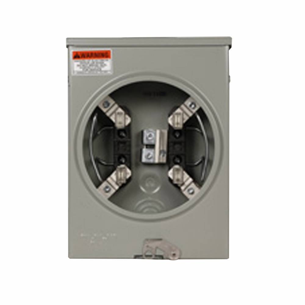 EATON 1004162ACH 1-Position 3-Wire Horn Bypass Triplex Meter Socket ...